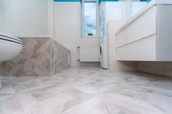 Bathroom Floor Remodeling in Matthews