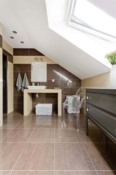 Attic Bathroom Installation in Matthews