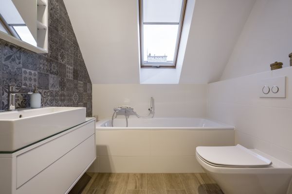 Attic Bathroom Construction in Matthews